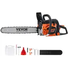VEVOR Benzin-Kettensäge Benzin Motorsäge Motorkettensäge 52CC 45,7cm Schwert