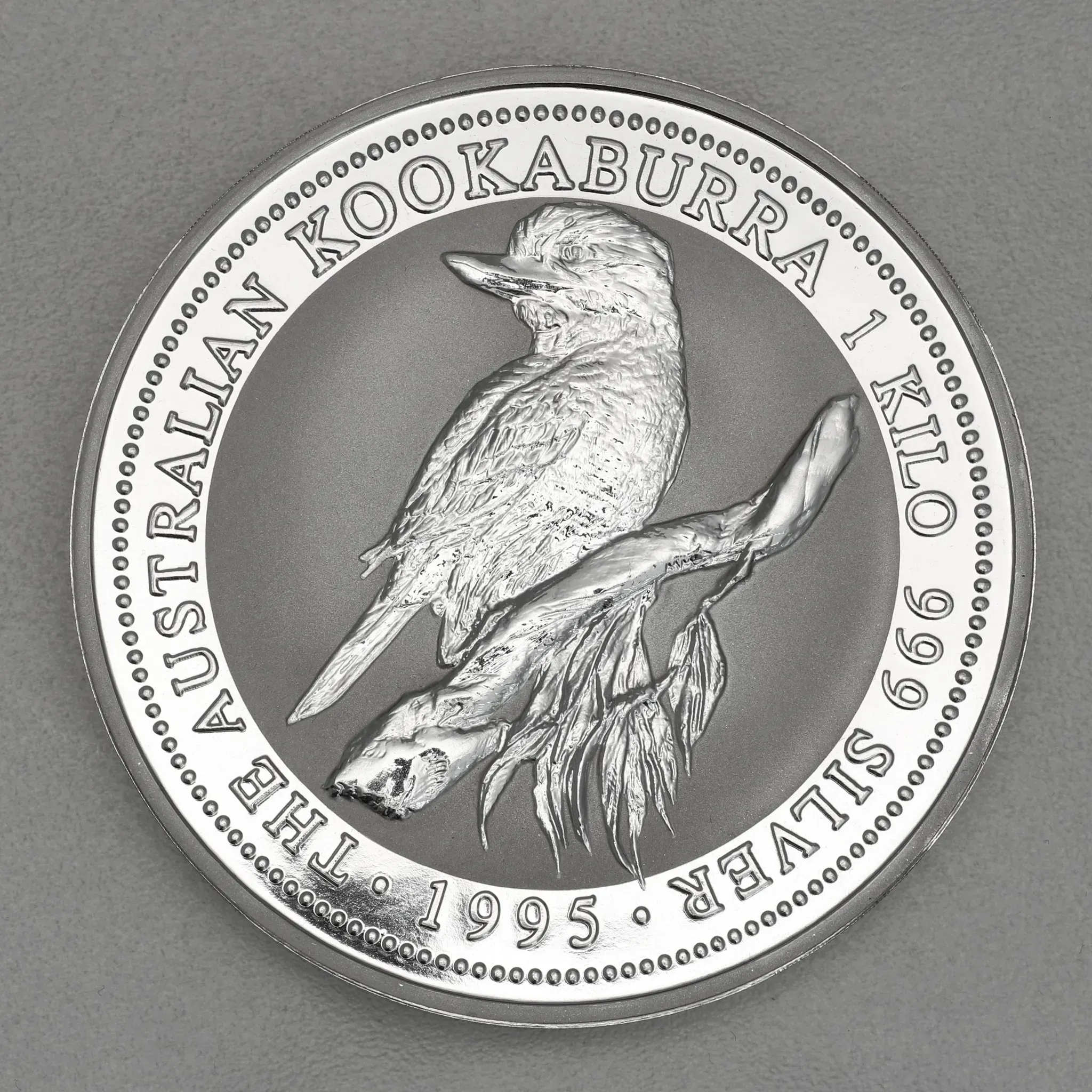 Silbermünze 1kg "Kookaburra" 1995 (Australien)