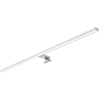 Kalb 80cm LED Badleuchte Badlampe Spiegellampe Spiegelleuchte 230V neutralweiß, silbergrau