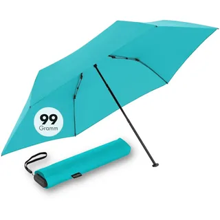 Doppler Taschenschirm Zero,99 Flat I Ultra leichter Regenschirm I Kleiner Schirm I Mini Regenschirm I Leicht zu Öffnen I Flach & kompakt I Taschenregenschirm windproof