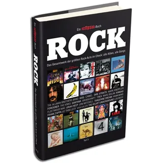 Rock Buch Nr. 3 Gesamtwerk der größten Rock Acts