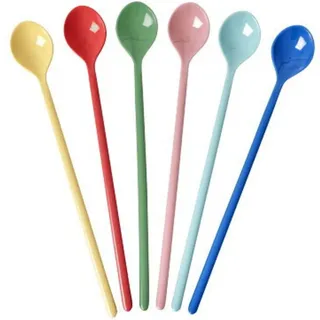 Rice Löffel Set 6 St. Melamin 19 cm Bunt