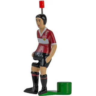 Tipp-Kick Star-Kicker VfB Stuttgart Klassik Edition I Original Spieler für Groß & Klein I Spielspaß mit der Fußball-Figur Spiel I Zubehör I Trikot Rot/Weiß