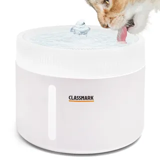 Katzenbrunnen - Trinkbrunnen für Katze - Wasserspender Katzen 2L - Wasserbrunnen für Katzen - Katzentrinkbrunnen mit Aktivkohlefilter - Trinkbrunnen für Hunde - Katzen Zubehör BPA-freier