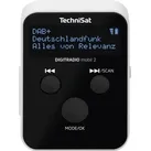 TechniSat DIGITRADIO mobil 2 Internet Taschenradio Schwarz, Weiß