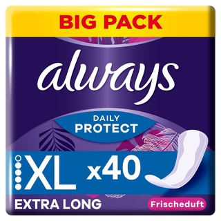 Always Daily Protect Extra Long 40 St.