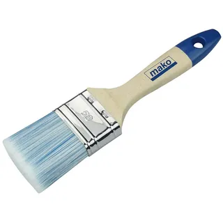 Mako Lack-Flachpinsel 1 St. 60 mm Blau/Weiß