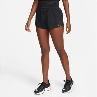 Nike Damen AeroSwift Dri-FIT ADV Mid-Rise Shorts schwarz