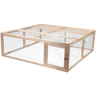 Dobar Freilaufgehege 150 x 150 x 50 cm aufklappbar
