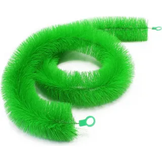 Wiltec Ablaichbürste 200 cm Ø 15 cm, Laichbürste aus grünem, sehr weichem Polypropylen, Laichhilfe für Koi und Teichfische