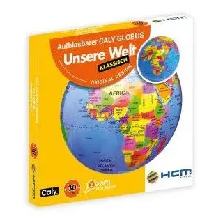 HCM Caly Aufblasbarer Globus - Unsere Welt Klassisch