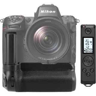 Batteriegriff für Nikon Z8 inkl. Timer Fernauslöser ersetzt MB-N12 Kamera Hochformatgriff Handgriff