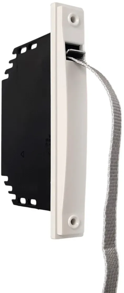 Unterputz-Gurtwickler Einlassgurtwickler 6M Gurtaufnahme für 14mm Gurt 155mm Lochabstand weiße Abdec