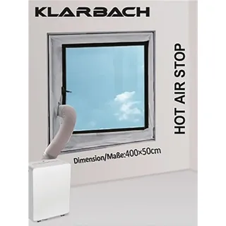 Exquisit Hot Air Stop Fensterabdichtung 400 cm lang 50 cm breit