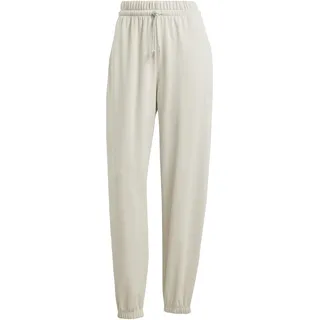Adidas Essentials Small Logo French Terry Cuffed Pants, Wonder Alumina/White, L