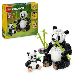 LEGO Creator 3-in-1 Wilde Tiere: Pandafamilie 31165