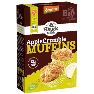 Bauckhof Apple Crumble Muffins demeter