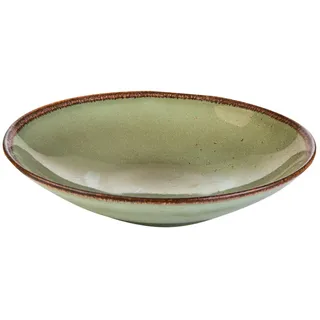 CreaTable Suppenteller NATURE COLLECTION grün - - DH 22x5 cm
