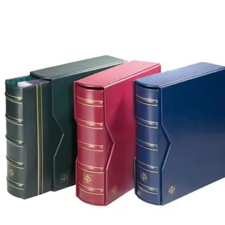 Leuchtturm Ringbinder Classic-Design GIGANT Grün 3 Stück