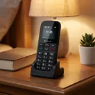 4G LTE Senioren-Handy - grosse Tasten, SOS-Knopf, Ladeschale, einfach & sicher: Dual-SIM Mobiltelefon für Senioren & Rentner