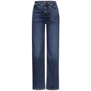 STREET ONE Jeans in dark blue washed | Gr.: W32/L28