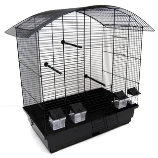 M.O. Vogelkäfig Wellensittich Kanarien 0 x 0 x 0 cm schwarz