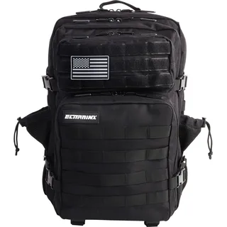 elitex training 25l Tactical Rucksack Schwarz