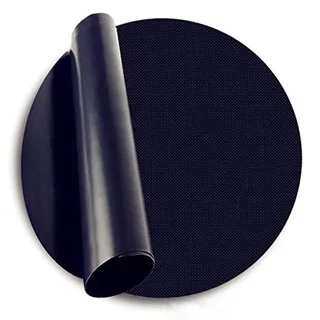BBQ Grillmatten mit Antihaft Teflon Beschichtung für Gasgrill (40cm Rund x1)