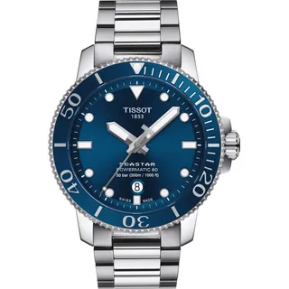 TISSOT Seastar 1000 Powermatic 80 Edelstahl 43 mm T120.407.11.041.03