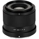 Viltrox AF 35 mm F/1.7 Nikon Z-Mount (Nikon Z, APS-C / DX, Vollformat), Objektiv, Schwarz