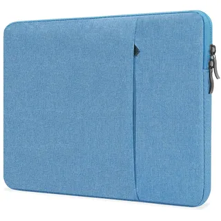 ProElife 15-Zoll Laptop-Schutzhülle für MacBook Air 15.3 Zoll mit M4, M3, M2 (A3241, A3114, A2941), wasserabweisend, Reise-Tragetasche, einfache Hülle, für MacBook Air 15 Zoll M4 M3 M2 (hellblau)