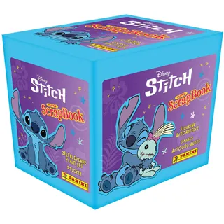 Panini Stitch 2 Mon Super Scrapbook Box mit 36 Hüllen, Blau
