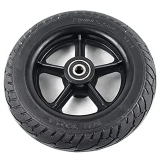 SXFYHXY 8 Zoll Scooter Reifen Mit Felgen Solid Ersatzräder Wheel Scooter Vollgummi Tyre Reifen 200x50 Räder Elektrische Radnabe Nicht Pneumatische Reifen Für Elektroroller