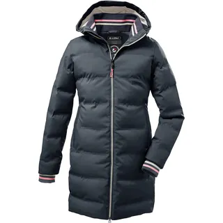 KILLTEC Kow 33 GRLS QLTD Ct Steppjacke mit Kapuze, marine, 152