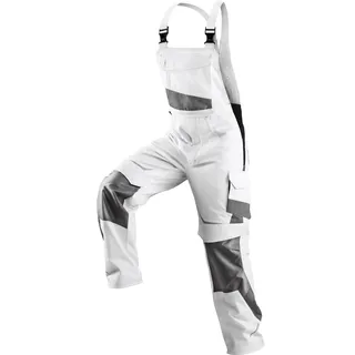 Kübler Pulsschlag Latzhose 3324 weiss/anthrazit Größe 46