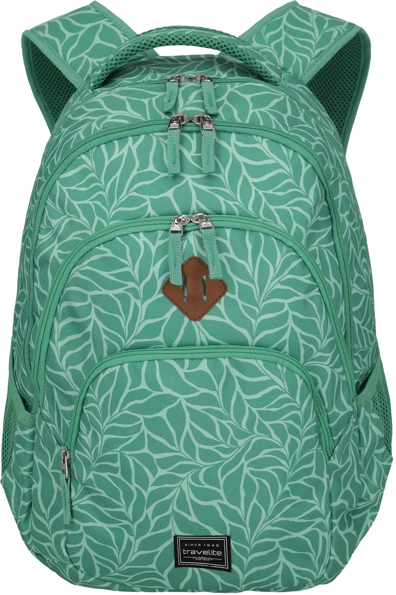 travelite BASICS Backpack Print Green