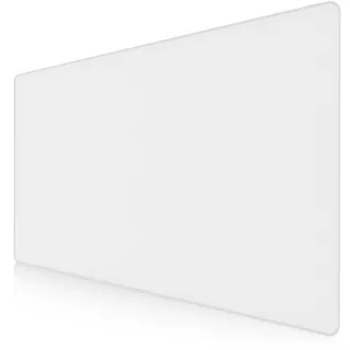 Titanwolf Gaming Mauspad, XXXL Speed Mousepad 1200 x 600 mm, Geschwindigkeit & Präzision, weiß