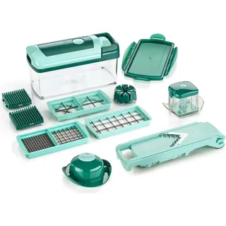 Genius Nicer Dicer Fusion 13-tlg. smaragdgrün