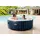 Ø 196 x 71 cm navy blue