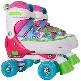 Rollschuhe, Best Sporting 30106 - Rollschuhe pink/bunt