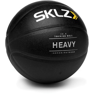 SKLZ Heavy Weight Control Basketball-Schwerer Trainingsball Basketballtrainer, Schwarz, One Size