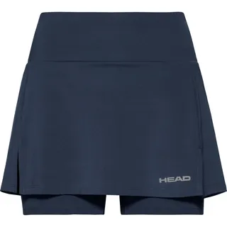 Head Racket Head, Mädchen, Sporthose, Club Basic Skort G dunkelblau (164), Blau