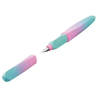 Pelikan Twist® Color Blocking Patronenfüller mint/ rose M (mittel)