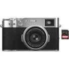 Fujifilm X100VI silber + SanDisk SDXC Extreme Pro 128GB 200MB/s