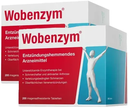 WOBENZYM Tabletten 2x 200 St. (Doppelpack)