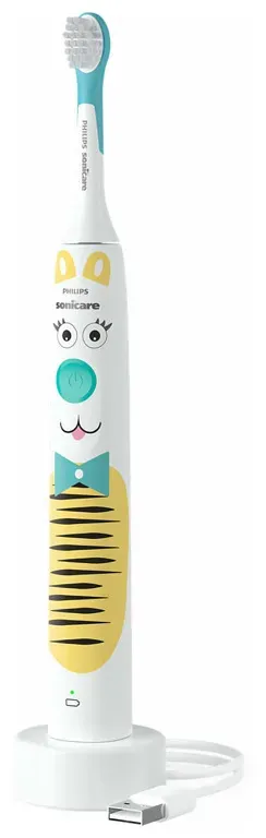 Philips HX3601/01 Elektrische Kinder Zahnbürste, Wiederaufladbar