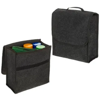 PRETYZOOM Kofferraumtasche für Kleine Gegenstände und Werkzeuge mit Tragbarer Organizer Filz fürs Auto für Reisen und Fahrzeug