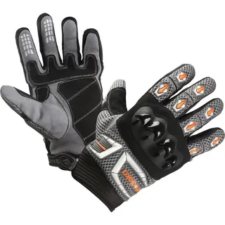 Modeka MX Top Handschuhe grau-orange, 8