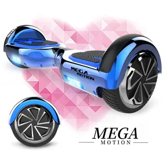 Mega Motion Hoverboards, Hoverboard Kinder, 6,5 Zoll Selbstausgleichendes Zweirad-Hoverboard mit Bluetooth-Lautsprecher-Hoverboards für Kinder im ... - Blau