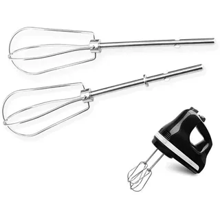 2 Stück Rührbesen für Handmixer, Ersatz Schneebesen zum Schlagen Aufsätze Handrührer Edelstahl Ersatzteile Für Küchenmaschine